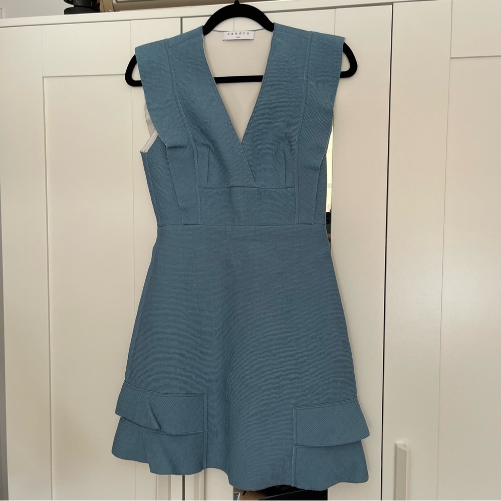 Blue dress
